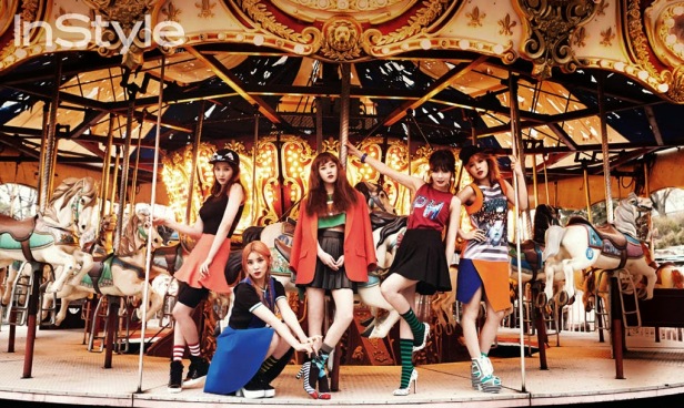 4Minute - InStyle Magazine April Issue 2014