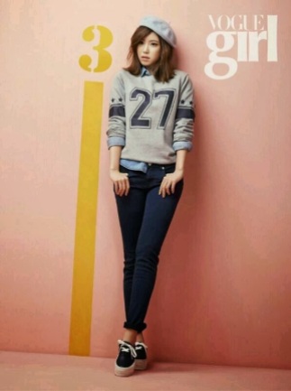 Hyosung and Sunhwa SECRET Vogue Girl March 2014